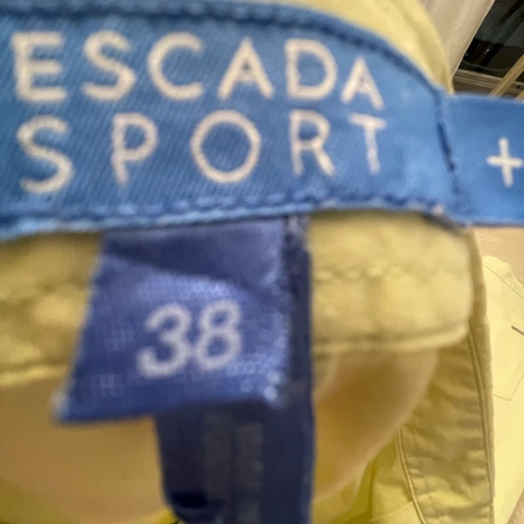 Escada Sport Button Down Shirt & Jeans Sz 38 US 8 - Picture 10 of 14